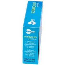 Waydiet somnolen amapola 30caps | Farmacia Barata