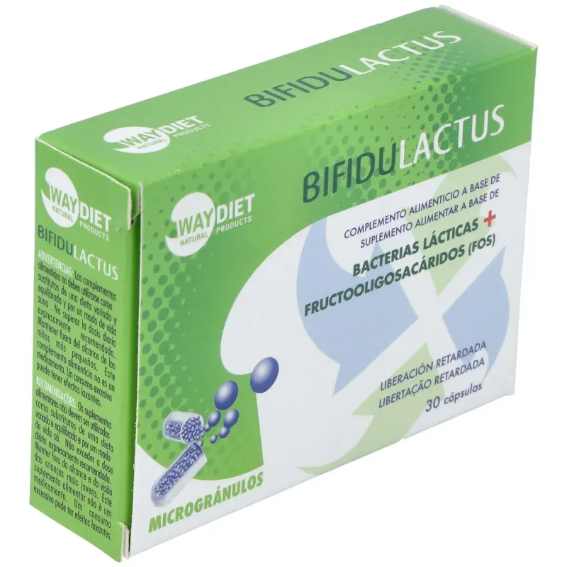 Waydiet natural bifidulactus 30caps | Farmacia Barata