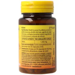 Nature essential reishi micelio 400mg 50caps | Farmacia Barata