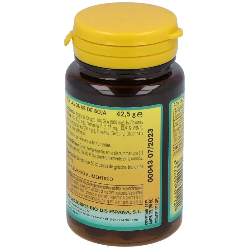 Nature essential isoflavonas de soja 620 mg. 50 perlas | Farmacia Barata