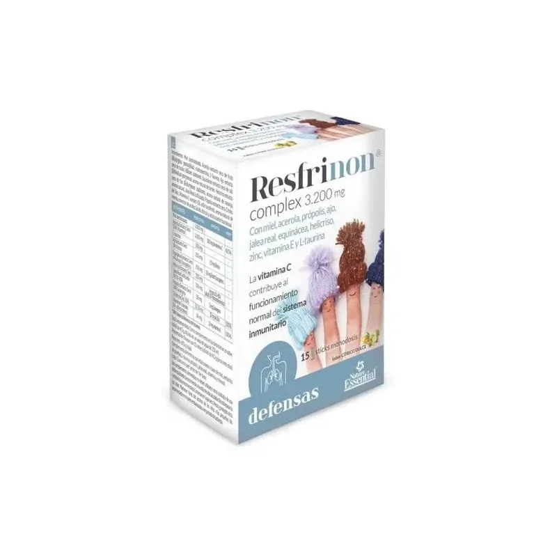 Nature essential resfrinon complex 3200mg 15uds | Farmacia Barata