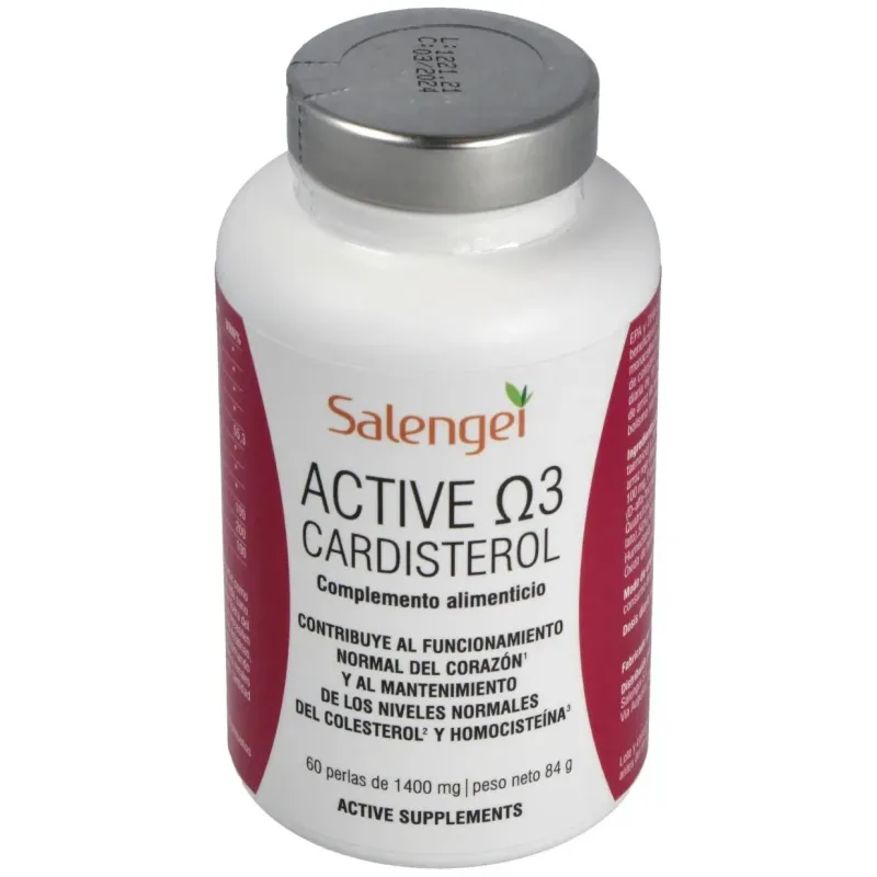 Active cardisterol 1400mg 60caps | Farmacia Barata