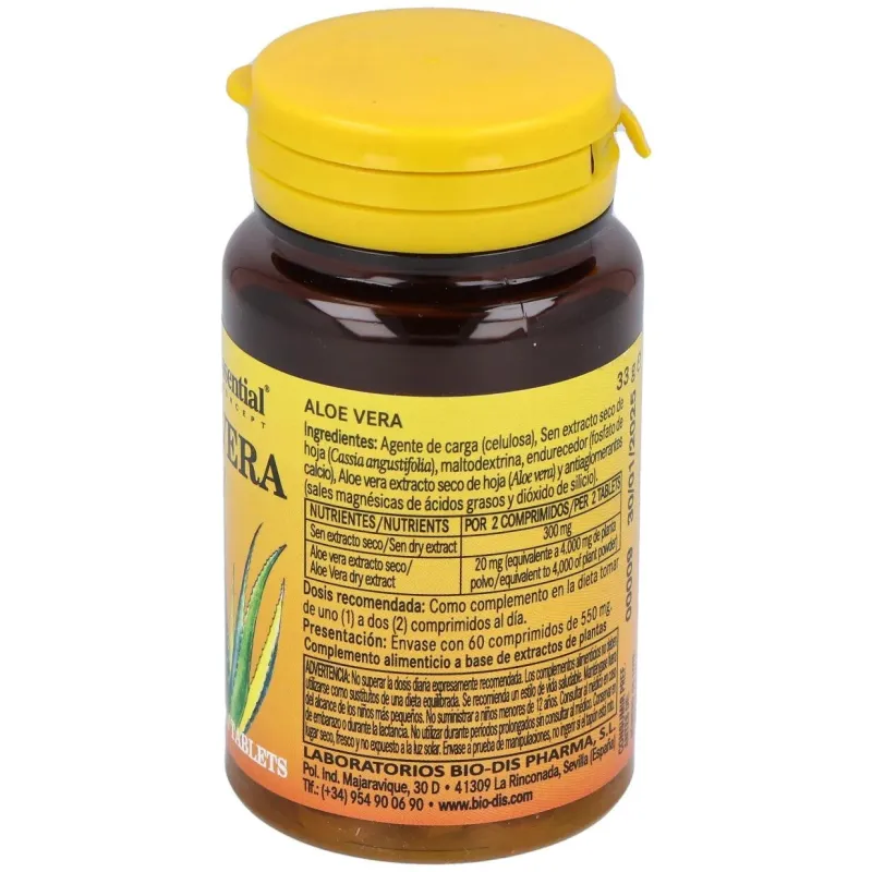 Nature essential aloe vera + sen 60caps | Farmacia Barata Nature essential aloe vera + sen 60caps | Farmacia Barata