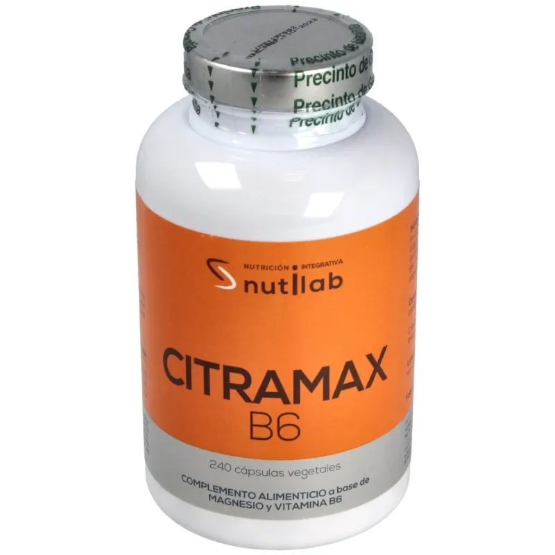 Nutilab citramax b6 240caps | Farmacia Barata