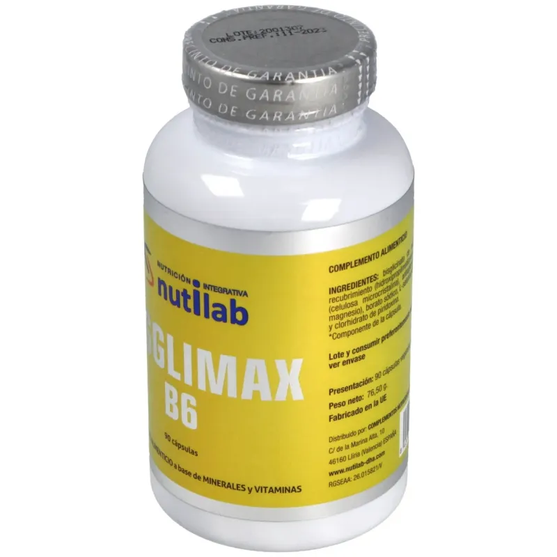 Nutilab bisglimax b6 90caps | Farmacia Barata