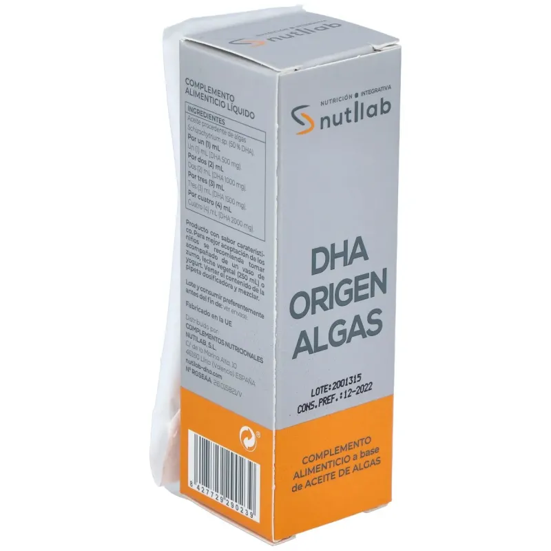 Dha origen algas 30ml. | Farmacia Barata