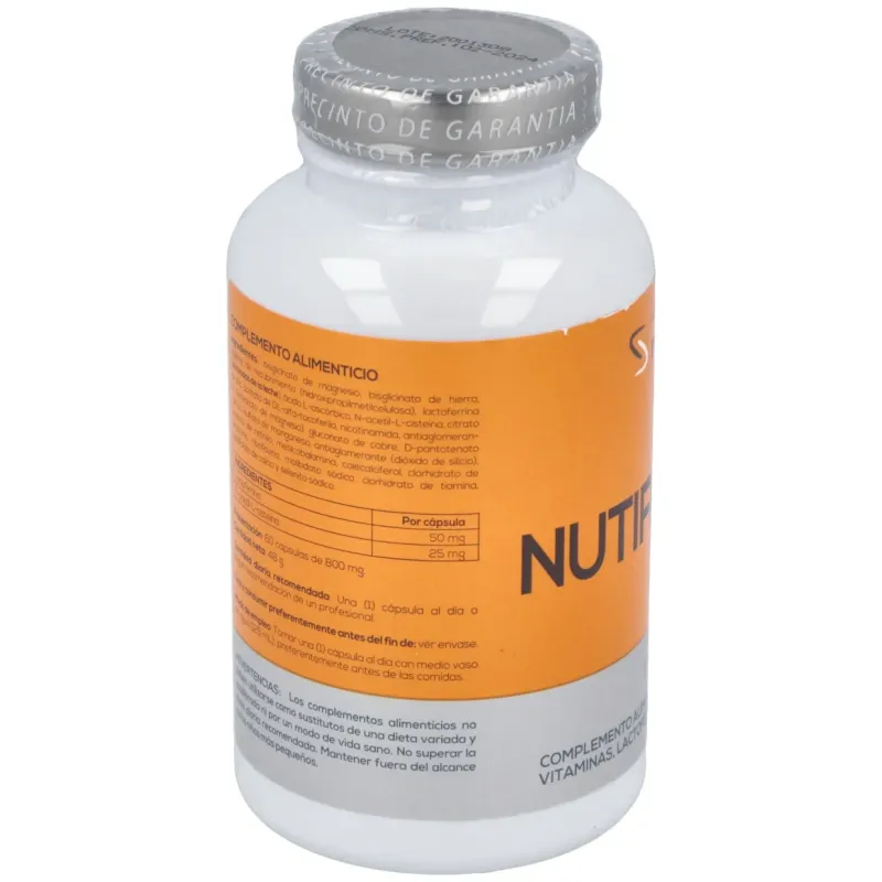 Nutilab nutiferrina 60caps | Farmacia Barata