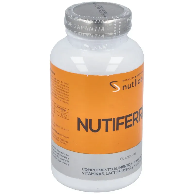 Nutilab nutiferrina 60caps | Farmacia Barata