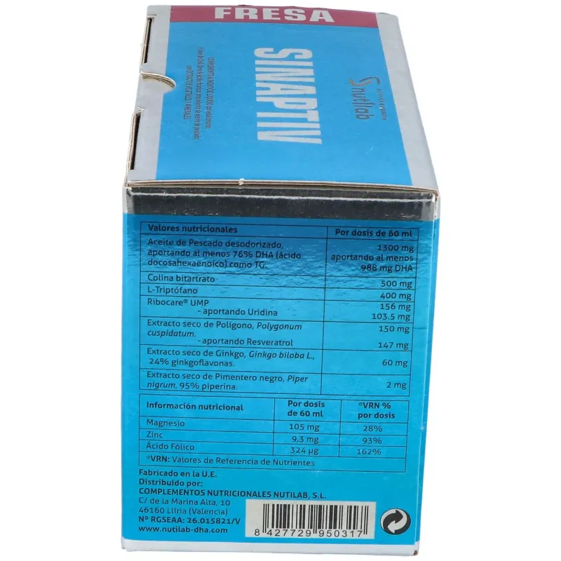 Sinaptiv fresa 8viales | Farmacia Barata