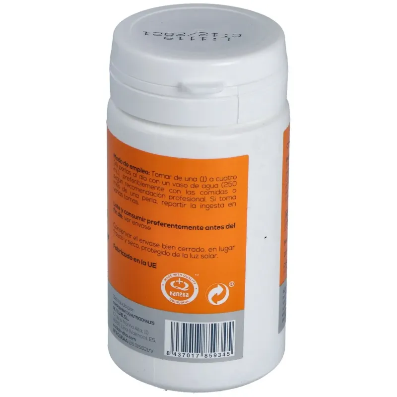 Nutilab ubiquinol 50mg 60 perlas | Farmacia Barata
