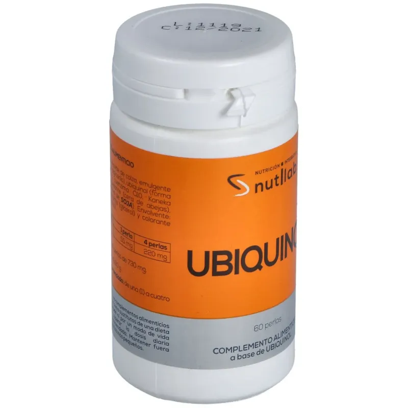 Nutilab ubiquinol 50mg 60 perlas | Farmacia Barata