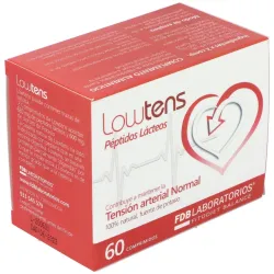 Lowtens peptidos lacticos 60comp. | Farmacia Barata
