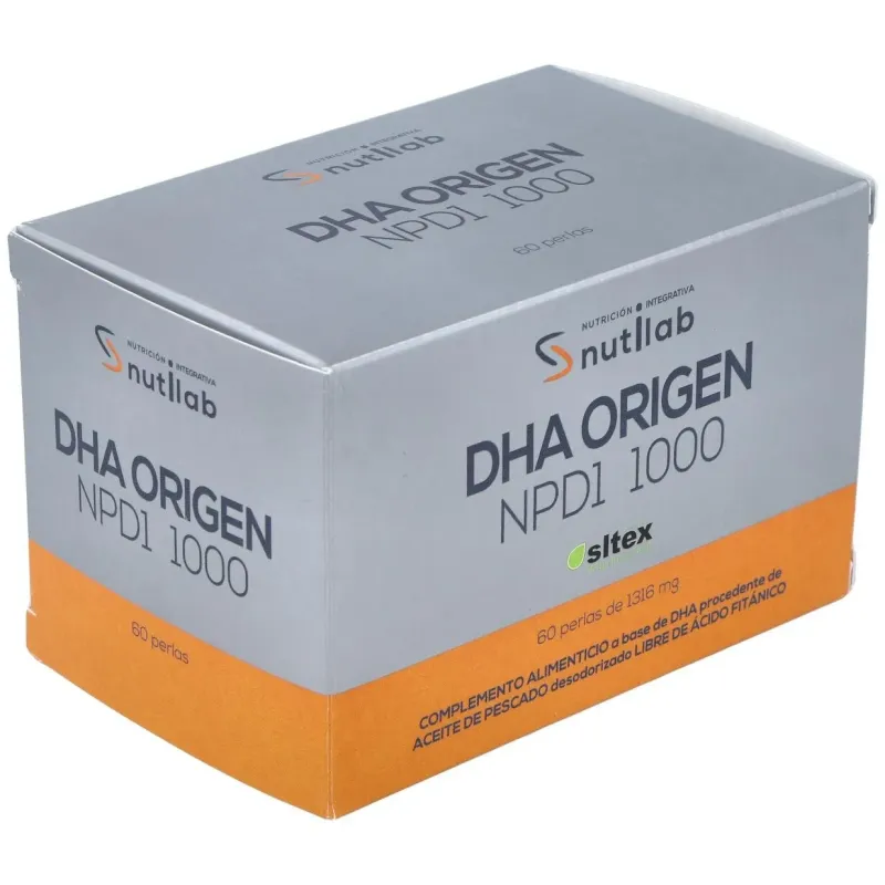 Dha origen npd1 1000 blister 60perlas. | Farmacia Barata