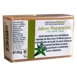 Aromasensia jabón reparador con aloe vera 100 gr