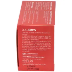 Lowtens peptidos lacticos 60comp. | Farmacia Barata
