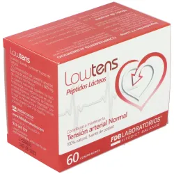 Lowtens peptidos lacticos 60comp. | Farmacia Barata