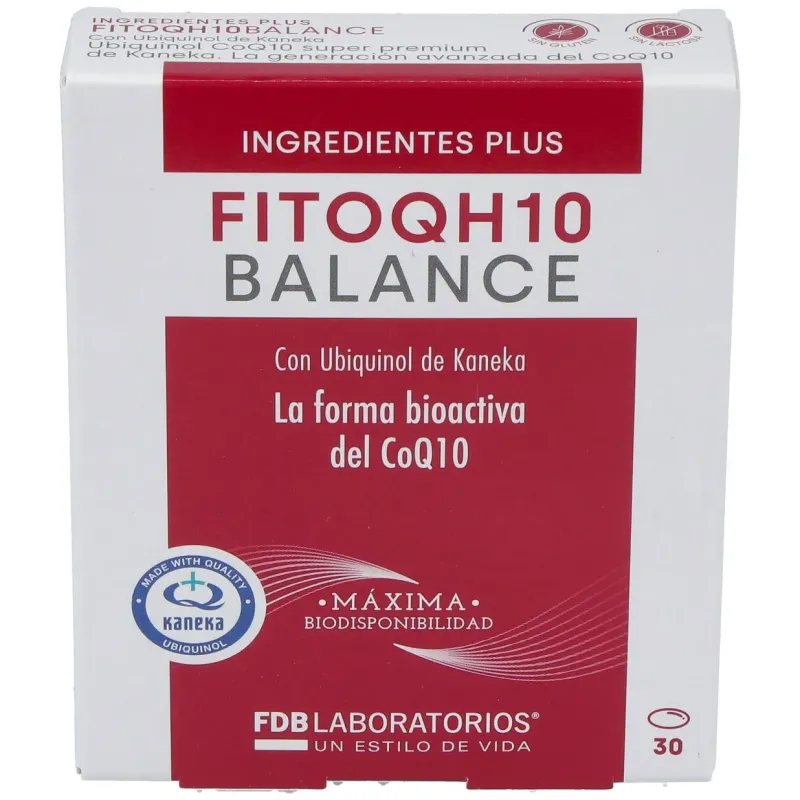 Fdb fitoqh10 balance ubiquinol 30caps | Farmacia Barata