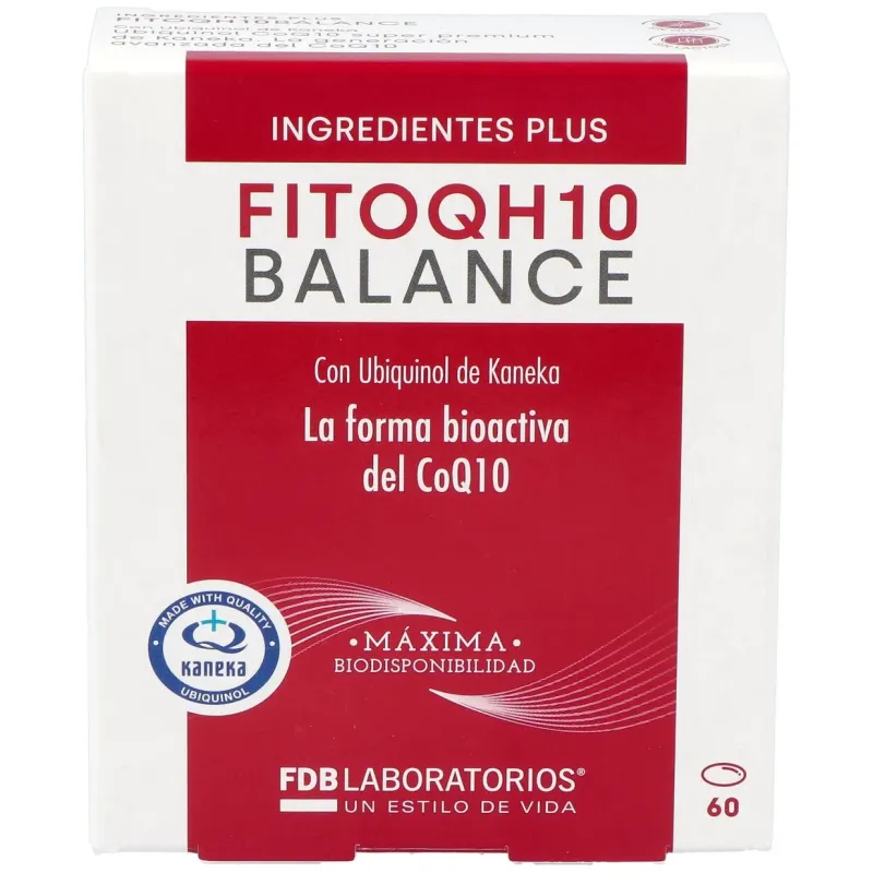 Fitoqh10 balance ubiquinol 60cap. | Farmacia Barata