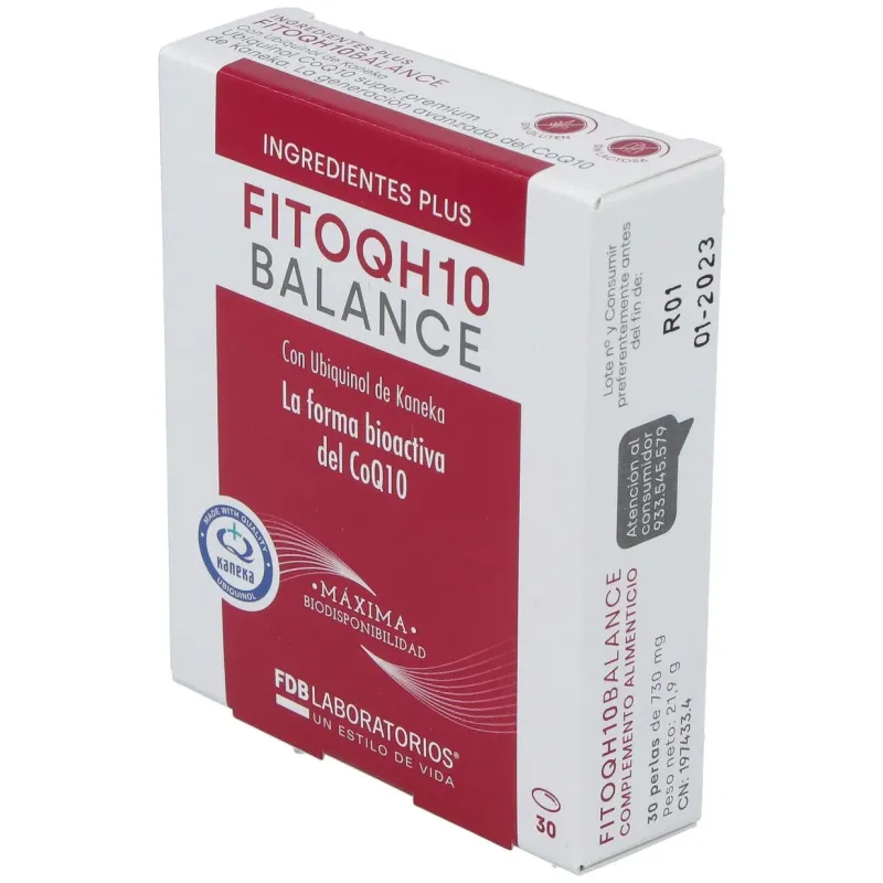 Fdb fitoqh10 balance ubiquinol 30caps | Farmacia Barata