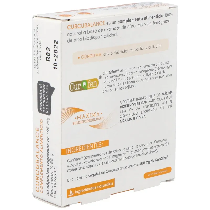 Curcubalance 30cap. | Farmacia Barata