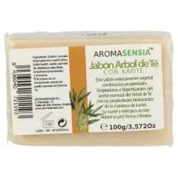 Aromasensia jabón arbol de te (con manteca de karité) 100 gram