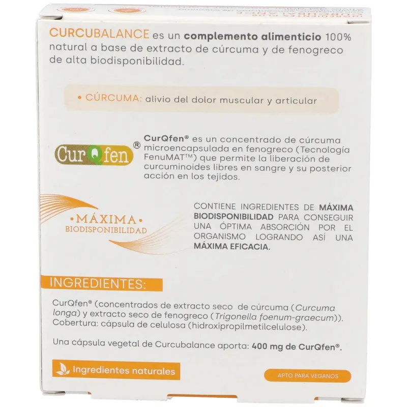 Curcubalance 30cap. | Farmacia Barata