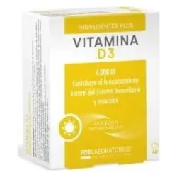 Fdb vitamina d3 4000ui 60 perlas