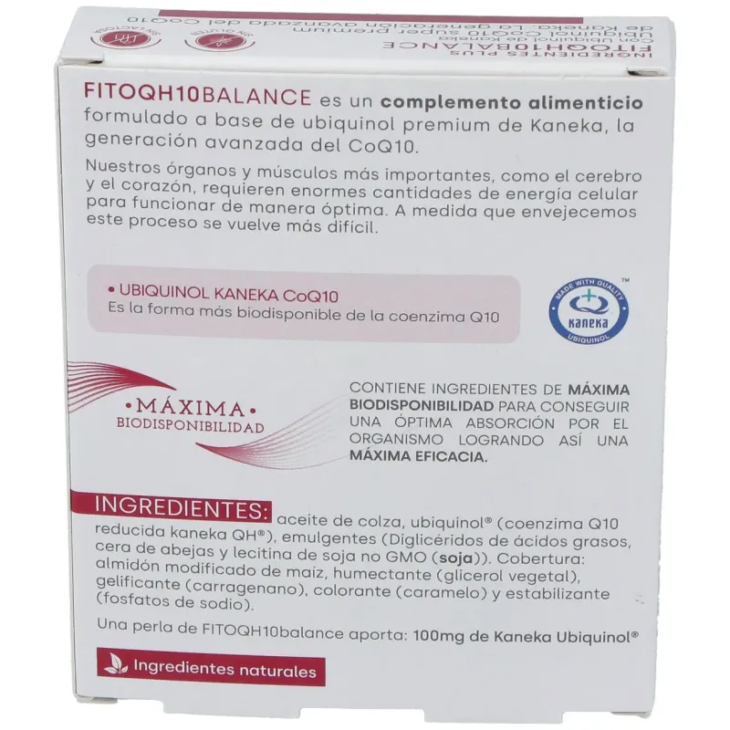 Fdb fitoqh10 balance ubiquinol 30caps | Farmacia Barata