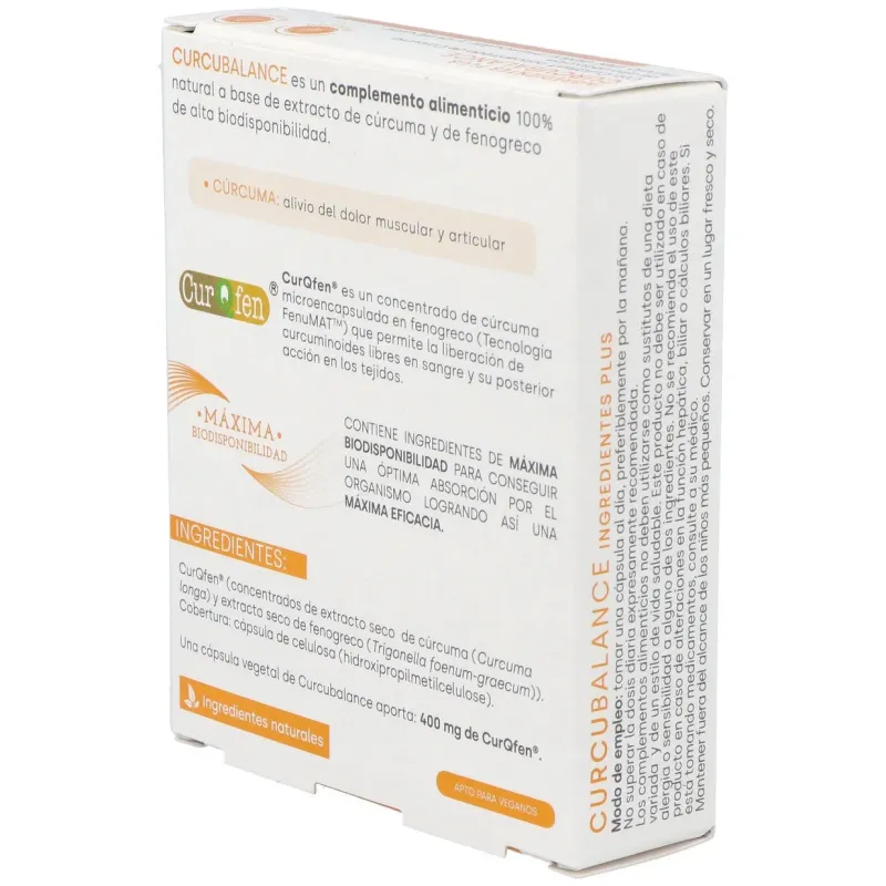 Curcubalance 30cap. | Farmacia Barata