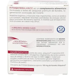 Fitoqh10 balance ubiquinol 60cap. | Farmacia Barata