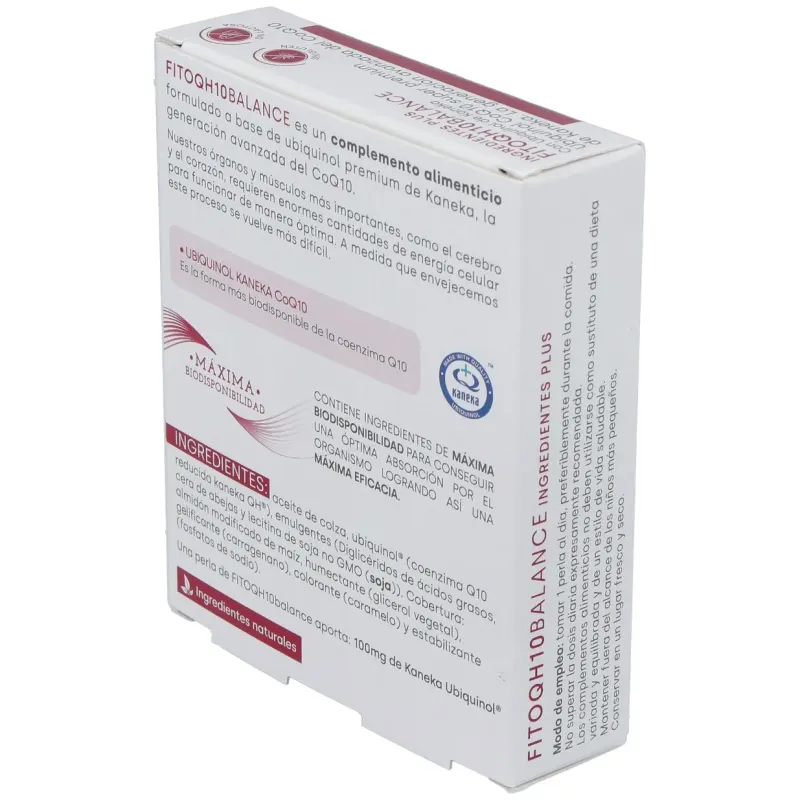 Fdb fitoqh10 balance ubiquinol 30caps | Farmacia Barata