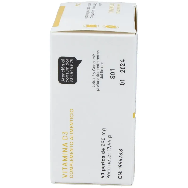 Fdb vitamina d3 4000ui 60 perlas | Farmacia Barata