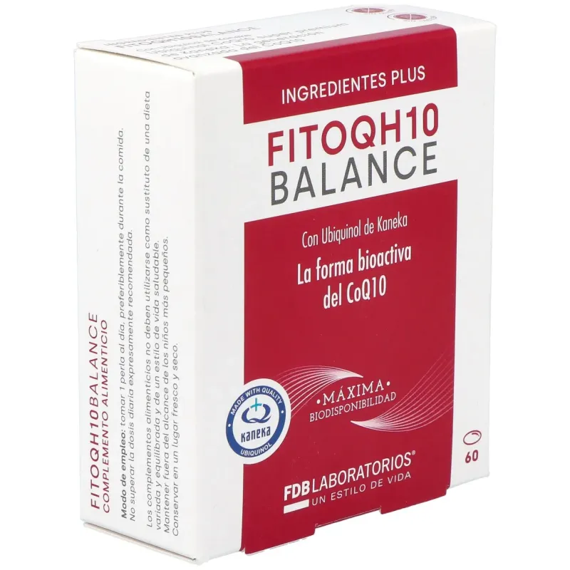 Fitoqh10 balance ubiquinol 60cap. | Farmacia Barata