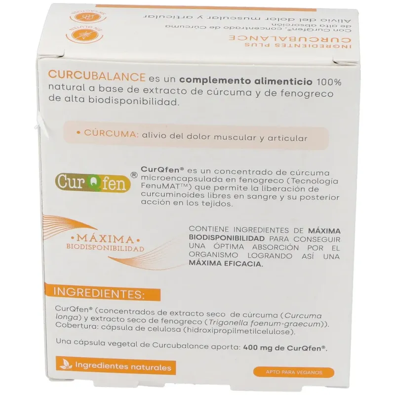 Fbd laboratorios curcubalance 60caps | Farmacia Barata