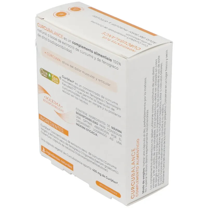 Fbd laboratorios curcubalance 60caps | Farmacia Barata