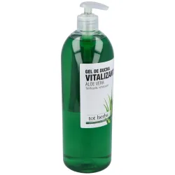 Tot herba gel de baño vitalizante aloe vera 1l | Farmacia Barata