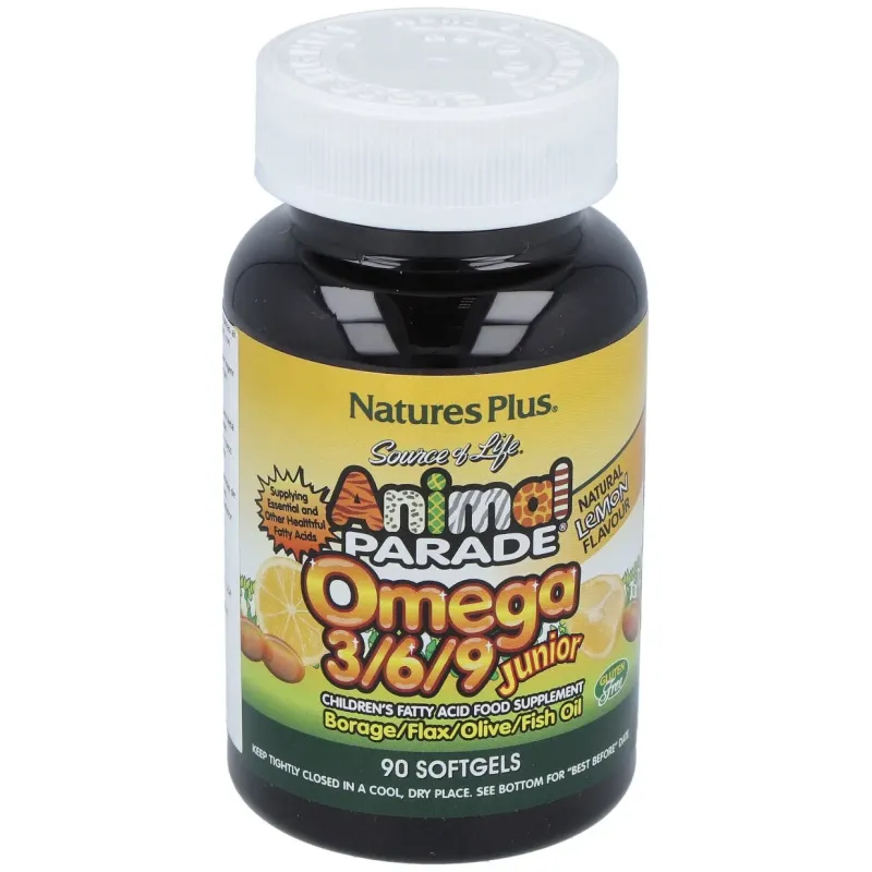 Nature's plus animal parade omega 3 6 9 junior 90caps | Farmacia Barata Nature's plus animal parade omega 3 6 9 junior 90caps | Farmacia Barata