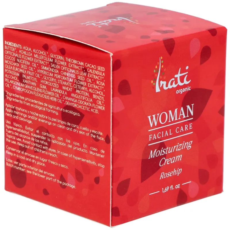 Irati organic crema facial rosa mosqueta bio 50ml | Farmacia Barata