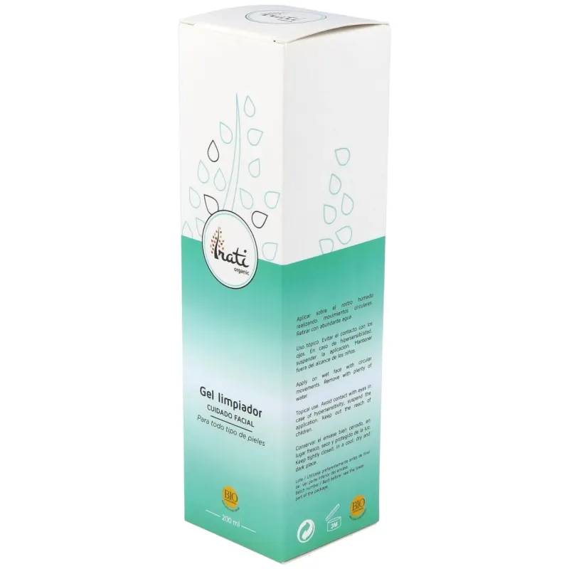 Irati organic gel limpiador facial 200ml | Farmacia Barata