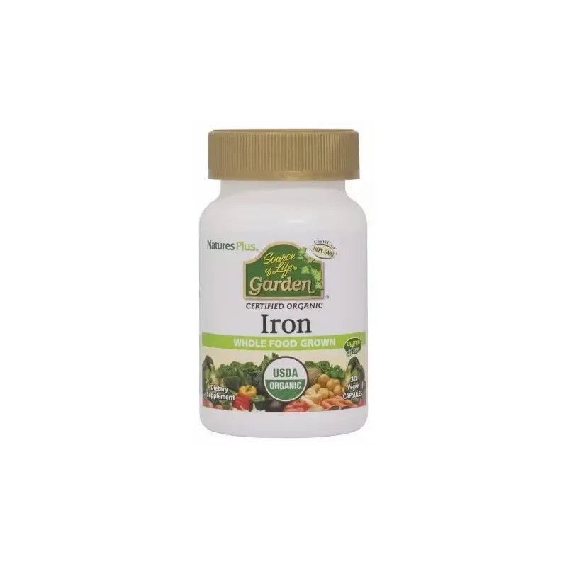 Garden source of life iron hierro 30cap. | Farmacia Barata