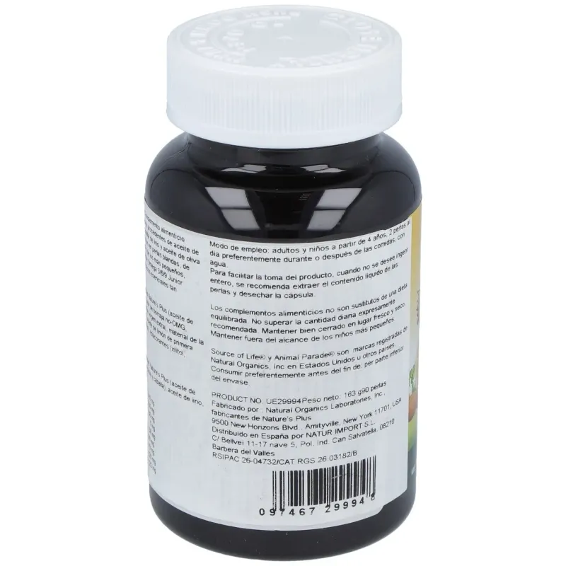 Nature's plus animal parade omega 3 6 9 junior 90caps | Farmacia Barata Nature's plus animal parade omega 3 6 9 junior 90caps | Farmacia Barata