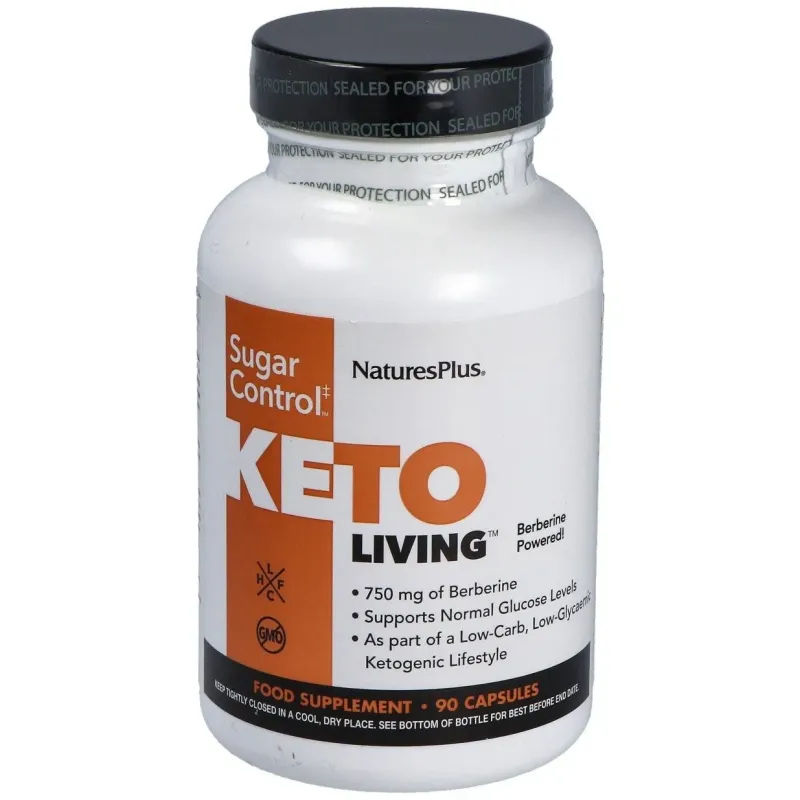 Keto living sugar control 90cap. | Farmacia Barata