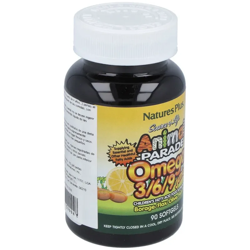 Nature's plus animal parade omega 3 6 9 junior 90caps | Farmacia Barata Nature's plus animal parade omega 3 6 9 junior 90caps | Farmacia Barata