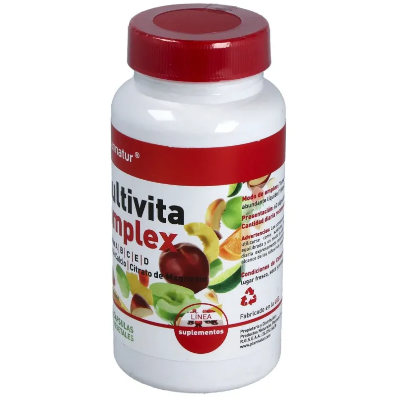 Plannatur multivita complex 60caps | Farmacia Barata