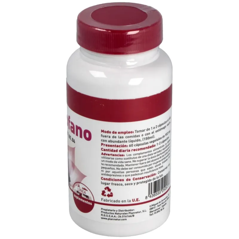 L-triptofano 60cap. | Farmacia Barata