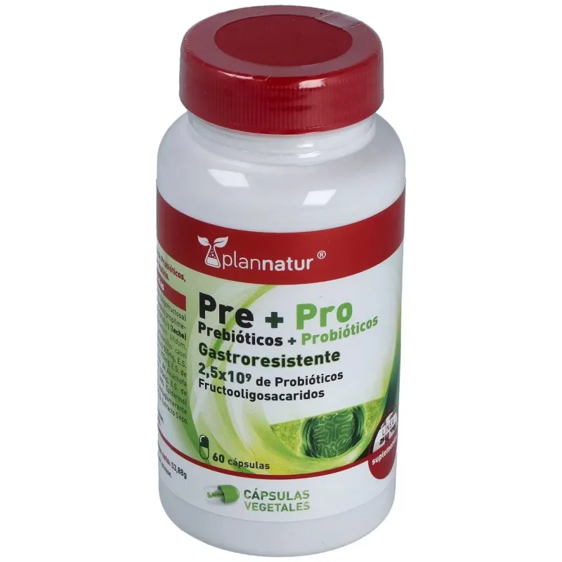 Prebioticos + probioticos 60cap. | Farmacia Barata