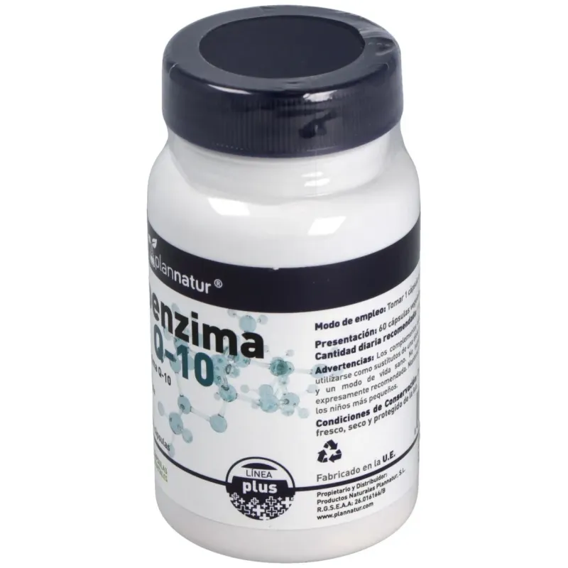 Plannatur coenzyme q10 100mg 60caps | Farmacia Barata