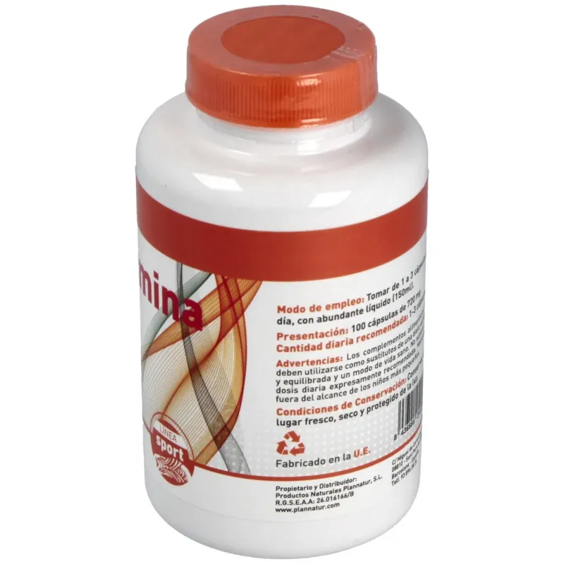Plannatur l-glutamina 100caps | Farmacia Barata