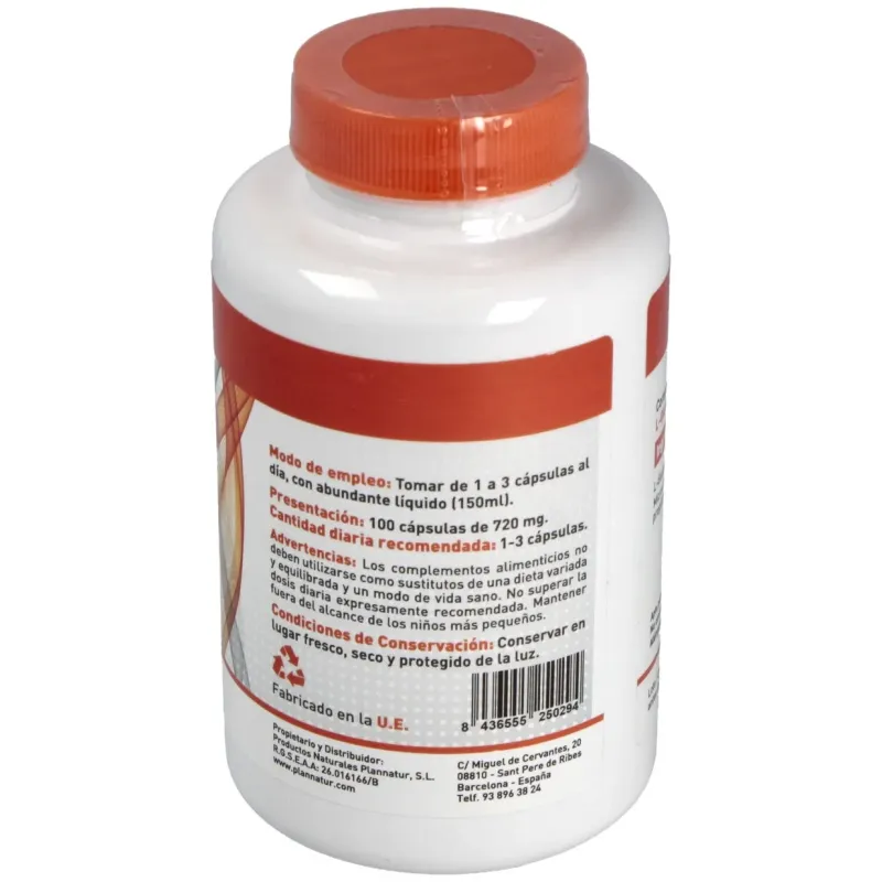 Plannatur l-glutamina 100caps | Farmacia Barata