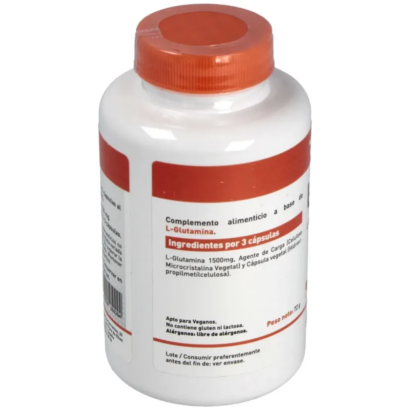 Plannatur l-glutamina 100caps | Farmacia Barata